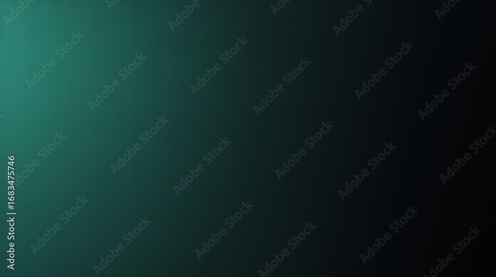 Wall mural black and green background with a pattern of squares. the background is dark and the squares are lig