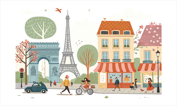 street in Paris