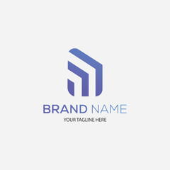 Obraz premium brand logo design template