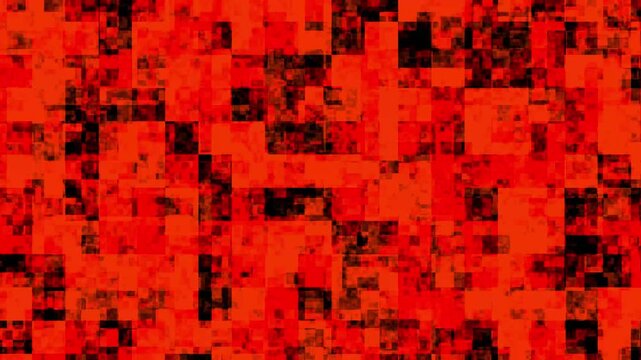 Animated background with colorful square textures moving in a seamless loop. A vibrant and eye-catching abstract design, perfect for motion graphics, presentations, music visuals, digital art.