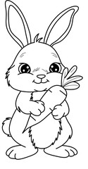 Colorings bunny 