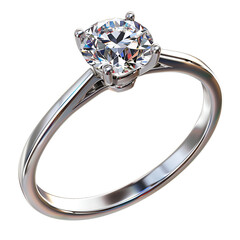 Diamond engagement ring