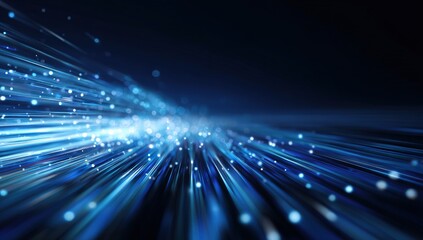 Obraz premium Abstract digital speed