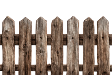Rustic wooden fence (1)