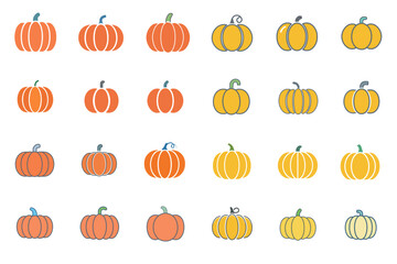 カボチャのアイコンまとめ