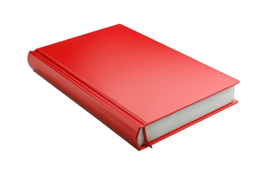 Red book, 3D illustration