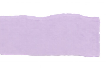 Torn piece of purple paper with transparent background, ideal for adding a touch of color and texture to designs