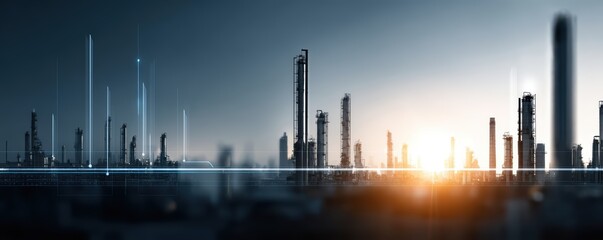 Smart Industry: Digital Oil Refinery, Energy Tech, Innovation