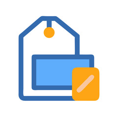 Modern sale tag icon, discounts, sales, and promotions