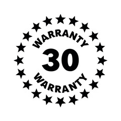 3d guarantee label design warranty sign and symbol