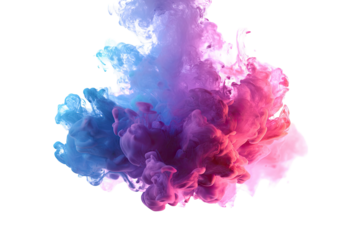 Abstract ink explosion in vibrant colors (3)