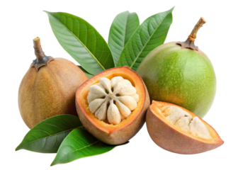 Ceiba Fruit isolated on white background