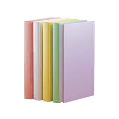Stack of colorful books