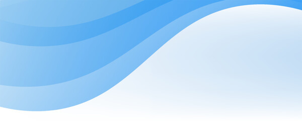 Fototapeta premium Abstract blue waves background, minimal waves design concept. modern trendy design,poster