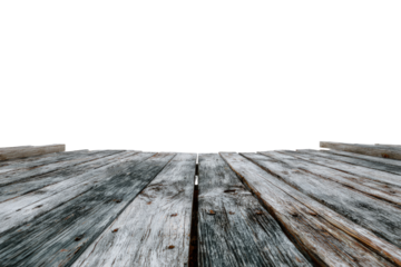 Weathered wooden planks