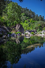 lake in the mountains