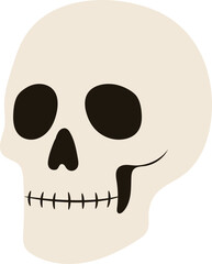 할로윈 해골 장식