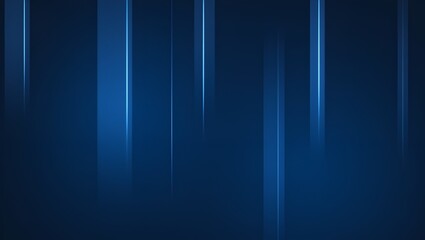 Blue gradient with vertical white highlights on a dark background, creating a sleek and minimal aesthetic. The transition from deep navy to bright blue enhances depth, giving an energetic, modern edge