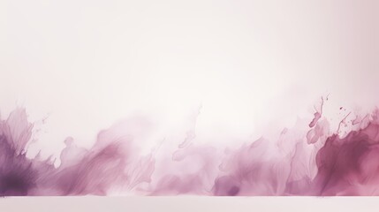 White background with purple splatters of paint. The splatters are in various sizes and shapes, creating a sense of movement and energy. Scene is one of creativity and spontaneity