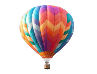 Fototapeta premium Vibrant hot air balloon