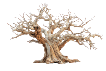 Detailed image of a stylized, aged tree