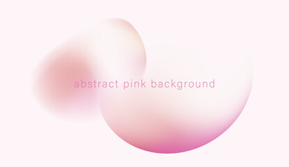 Abstract Pink Gradient Background Vector Set