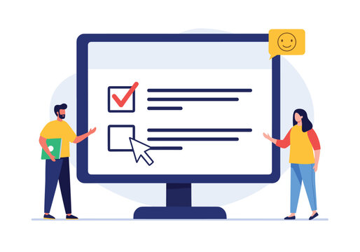 Online survey design and data collection process for user feedback analysis