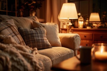 Cozy living room at night (5)