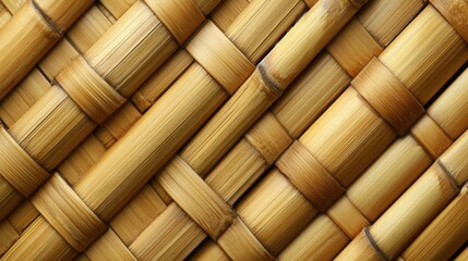 Bamboo plank background woven diagonal pattern natural sustainable texture eco-friendly surface material for modern web design branding commercial use