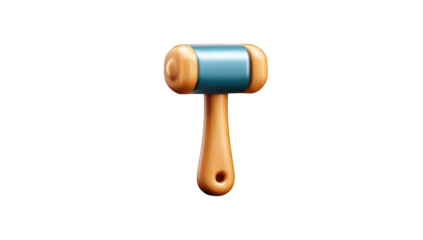 Simple cartoon hammer graphic