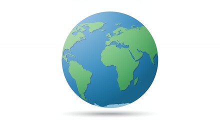 Naklejka premium Earth globe illustration