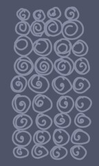 Minimal abstract image for printing. Picture for modern interiors. The picture is painted by hand on a tablet. © neurostructure