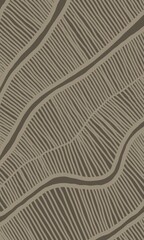 Minimal abstract image for printing. Picture for modern interiors. The picture is painted by hand on a tablet. © neurostructure