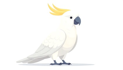 Cartoon Cockatoo Profile  