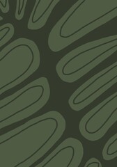 Minimal abstract image for printing. Picture for modern interiors. The picture is painted by hand on a tablet. © neurostructure