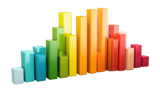 Colorful 3D bar graph (3)