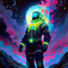  background concept, AI