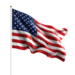 American flag waving in the wind (16)