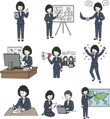 businesswoman  professional,