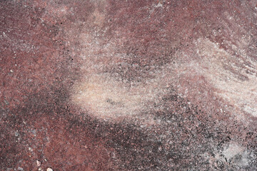 Ancient Pha taem rock with natural red-ish Patina stain caused by rain water