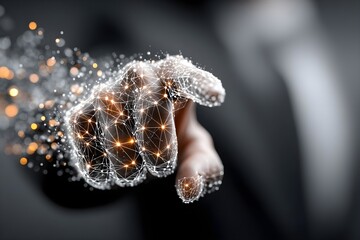 IT Consulting Network Illustration with Focus on Innovation and Business Growth