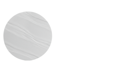transparent circular textured material with subtle creases, isolated on transparent studio background, soft diffused light, overhead shot, copy space. Concept of minimalist versatility