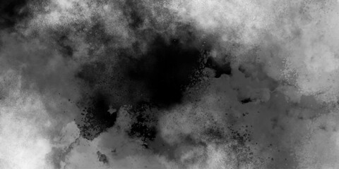 Black sky nature background, cloudy, white and black, horizontal. White cloud with black background. Textured Smoke, Abstract white, isolated on black background. White cloud isolated on black bg. 