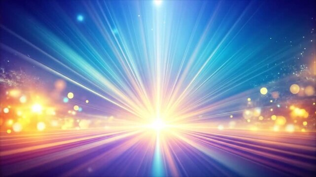 Abstract light rays background