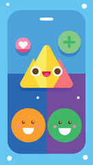 vector illustration of an abstract background