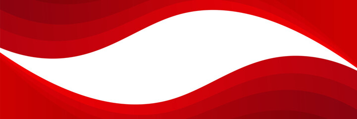 Obraz premium Red Wave Abstract Background . Perfect for banners, presentations, web headers, business cards, and promotional materials. suit for bussines,banners