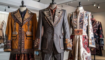 Futuristic Fashion Showcases Traditional Weaving Techniques