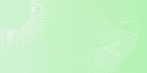 Minimalist soft Abstract Background in Gradient green and white Tones with simple