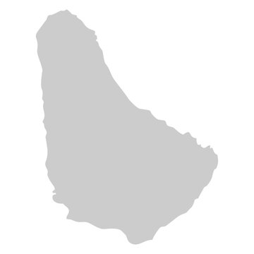 map of barbados shadow
