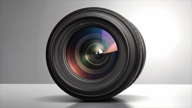 Close up high quality camera lens